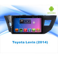 Android Sistema de navegación GPS para Toyota Levin 10.1 pulgadas de pantalla táctil con Bluetooth / MP3 / WiFi
